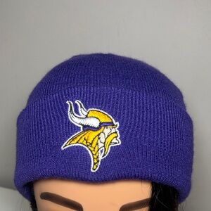 NFL Minnesota Vikings purple beanie